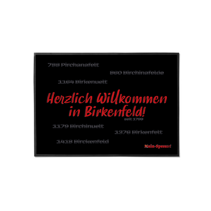 Birkenfeld Historie - Fußmatte