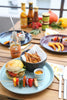 Herzhaft-saftige Kürbis-BBQ-Burger