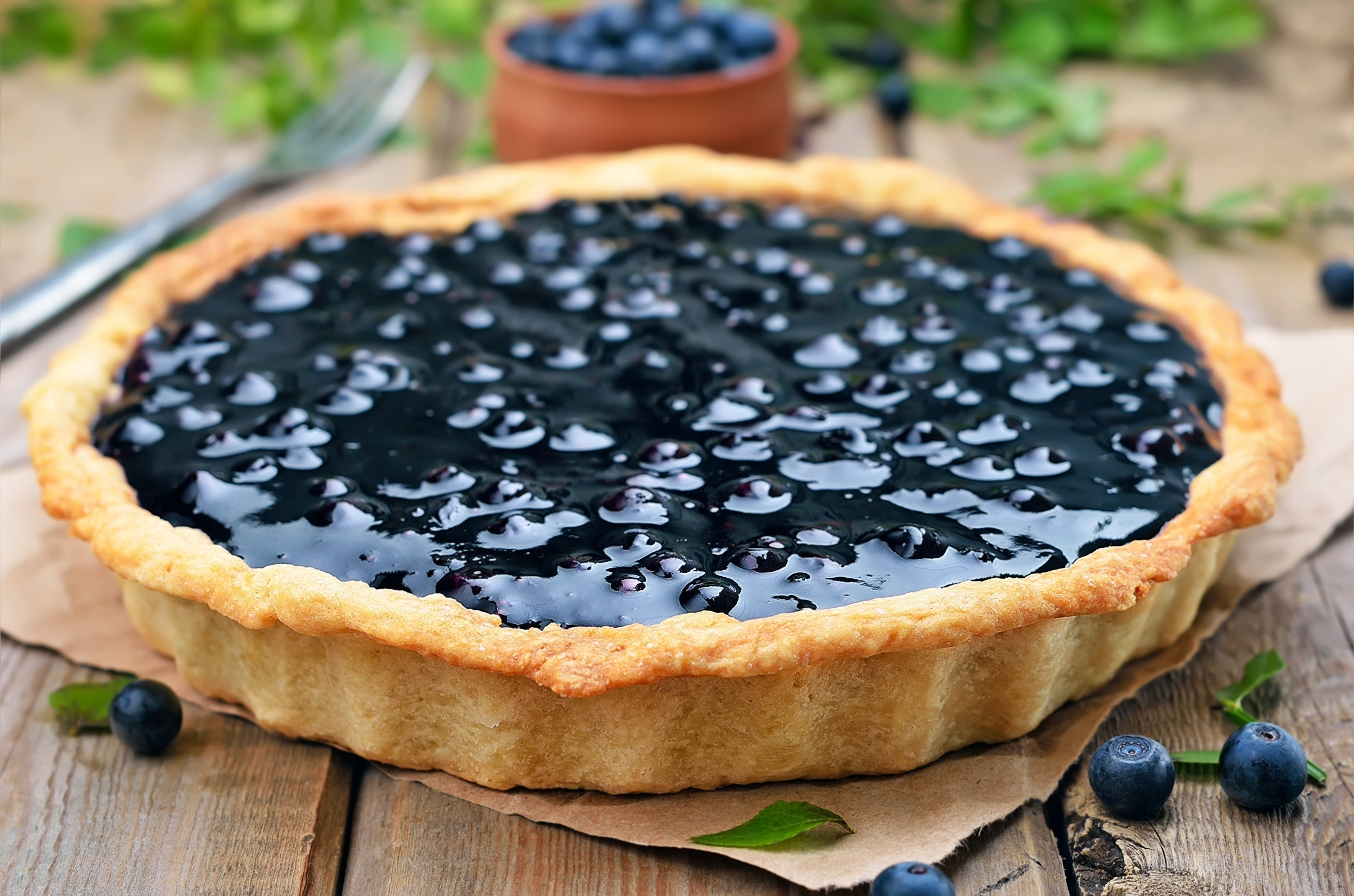 Provenzalische Heidelbeer-Tarte