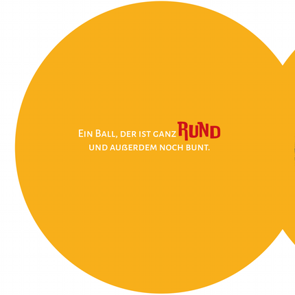 „Ein Ball“ – Pappbuch für Kinder ab 1 Jahr | Farben & Formen entdecken