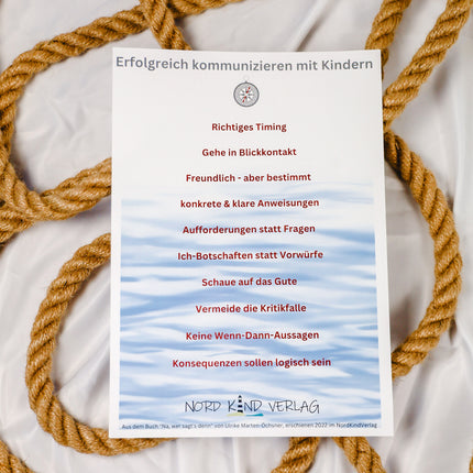 Kombipaket Elternratgeber & Merksatzposter – Erfolgreiche Kommunikation mit Kindern