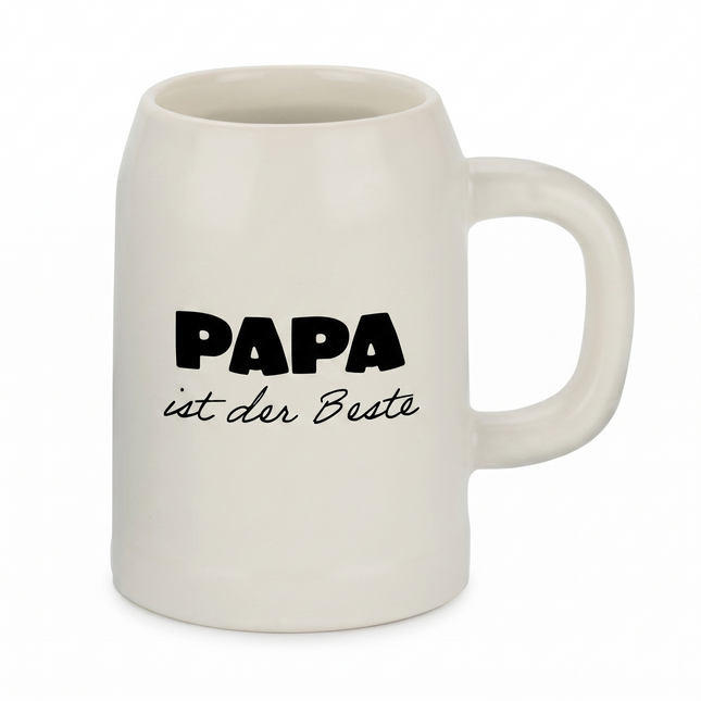 Personalisierter Bierkrug | Geschenk zum Vatertag & Geburtstag