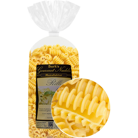Gourmet - Rilli (Radiatori) mit Frischei (500g) von Burk´s Nudeln