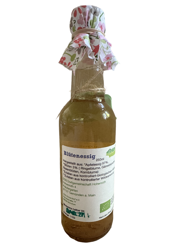 Bio - Blütenessig – Blumige Frische für Salate 250ml