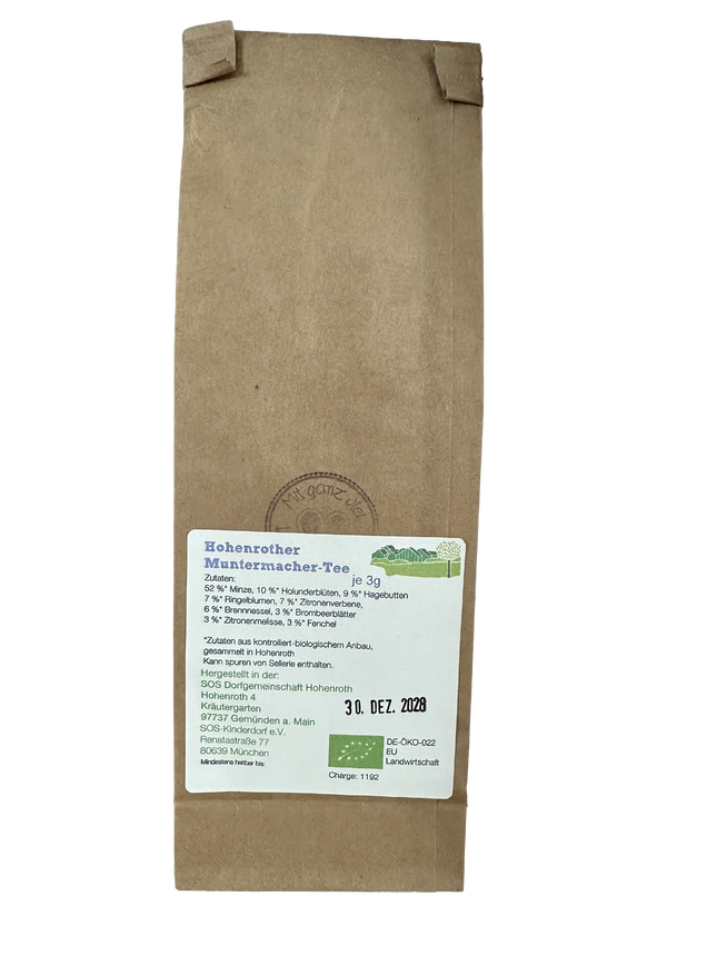 Bio - Hohenrother Muntermacher-Tee – Energie für den Tag