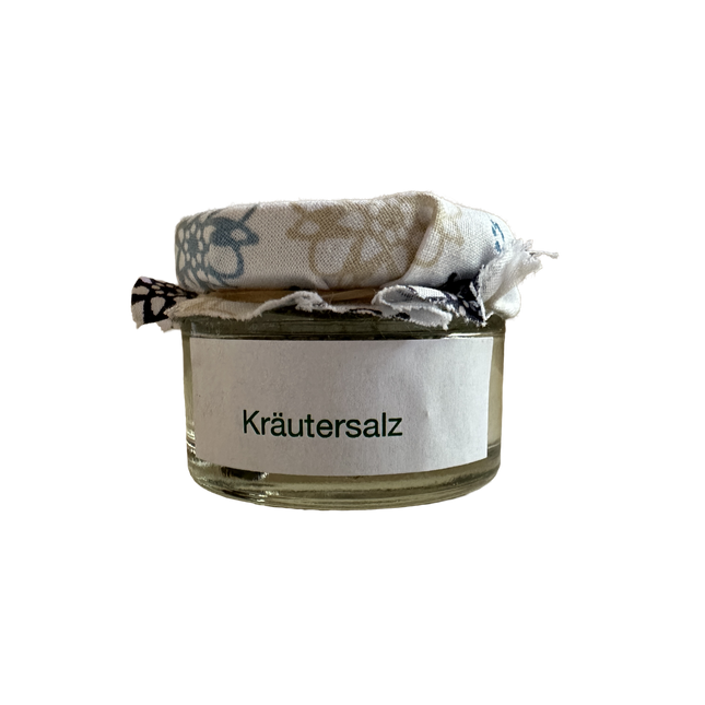 Bio - Kräutersalz – Vielseitiger Küchenhelfer - 30g.