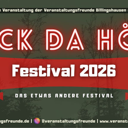 Festivalticket ROCK-DA-HÖLL 04. - 05.09.2026