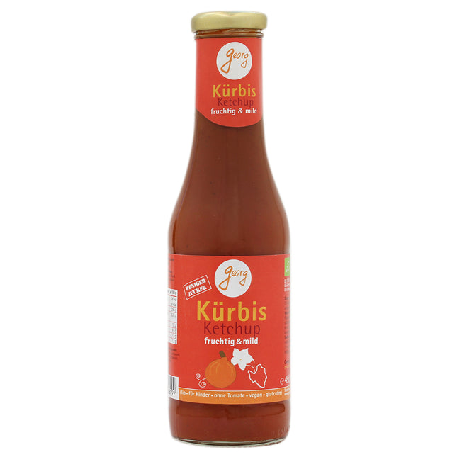 Kürbisketchup Fruchtig & Mild | Bio | vegan | zuckerarm