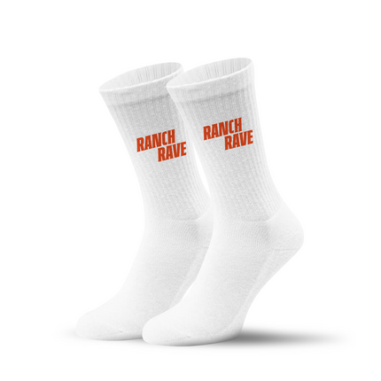 Ranch Rave Festival Sportsocken – Nachhaltige Bio-Baumwolle & Atmungsaktiv