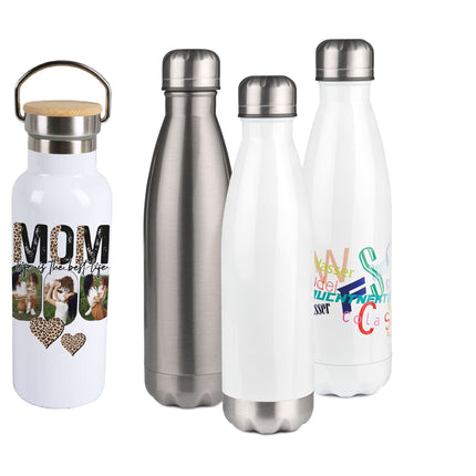 Individuelle Edelstahl - Thermosflasche – personalisiert und langlebig